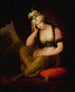 Portrait of a lady in oriental costume - English school — artwork view