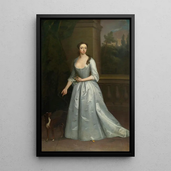 Lady Henrietta Spencer - Enoch Seeman — framed artwork on a wall