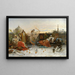 On the terrace - Enric Serra Auqué — framed artwork on a wall