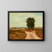 At the crossroads - Enrica Giorgi — framed artwork on a wall