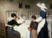 La Visite de la mère à l'hôpital - Enrique Paternina García Cid — artwork view