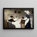 La Visite de la mère à l'hôpital - Enrique Paternina García Cid — framed artwork on a wall
