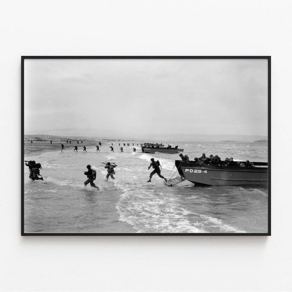 Amphibious training in Algeria in 1944 - Second World War