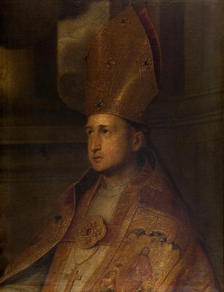 A Saint Bishop - Erasmus Quellinus the Younger — artwork view