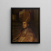 A Saint Bishop - Erasmus Quellinus the Younger — framed artwork on a wall
