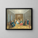 Egyptian scene, probably Moses and Zipporah - Erastus Salisbury Field — framed artwork on a wall
