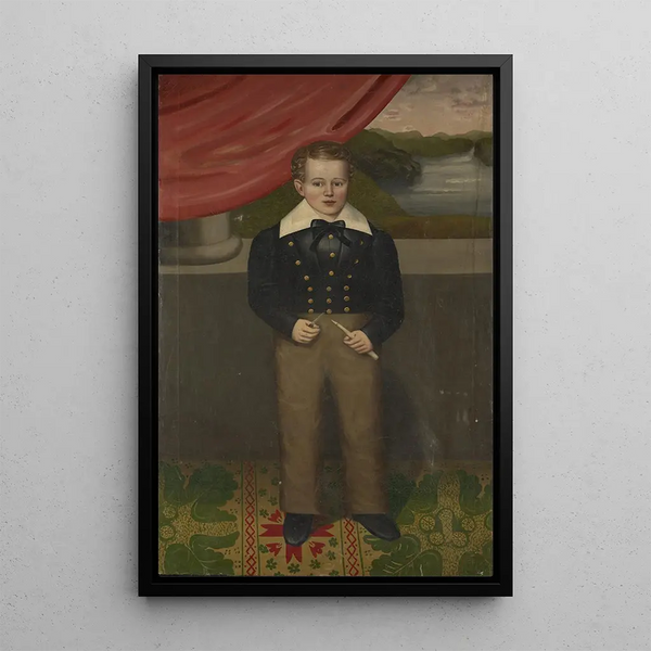 Josiah B Woods Jr - Erastus Salisbury Field — framed artwork on a wall
