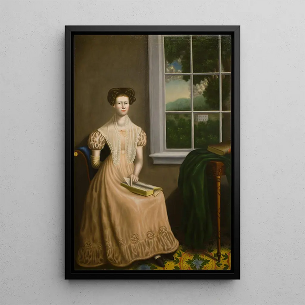 Lauriette Ashley - Erastus Salisbury Field — framed artwork on a wall