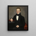 Paul Smith Palmer - Erastus Salisbury Field — framed artwork on a wall