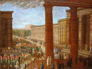 L'armée des pharaons en marche - Erastus Salisbury Field — artwork view