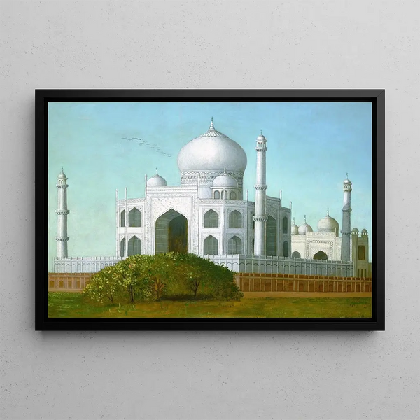 Le Taj Mahal - Erastus Salisbury Field — framed artwork on a wall