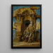 Saint Jérôme dans le désert - Ercole de Roberti — framed artwork on a wall