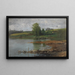 Rinkenis an der Flensburger Förde - Erich Kubierschky — framed artwork on a wall