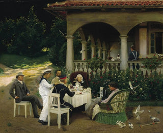 La fête au jardin - Erich Riefstahl — artwork view