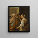 The Denial by Pierre - Erick van den Weerelt — framed artwork on a wall