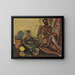 Untitled Painting - Erik Brandt — framed artwork on a wall