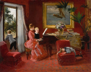 The Duo - Ernest-Ange Duez — artwork view