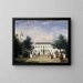 Maison sur la Rijswijk à Batavia, Jalan Veteran - Ernest Alfred Hardouin — framed artwork on a wall