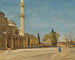 in front of the Constantinople mosque - Ernest Buttura — artwork view