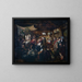 The Angel's Vigil Child - Ernest Charton — framed artwork on a wall