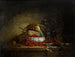 Still life with cherries - Ernest Eugène Lefebvre — artwork view