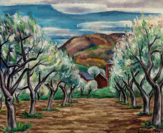Orchard of Apple Trees - Ernest Fiene — artwork view