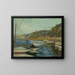 Bay of Islands, Wellington - Ernest George Hood — framed artwork on a wall