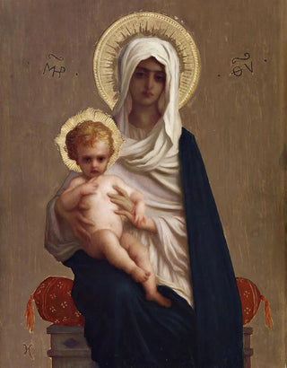 Virgin of Deliverance - Ernest Hébert — artwork view