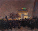 11 novembre 1920 Installation des cendres du soldat inconnu sous l'Arc de Triomphe de l'Étoile - Ernest Jules Renoux — artwork view