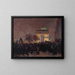 11 novembre 1920 Installation des cendres du soldat inconnu sous l'Arc de Triomphe de l'Étoile - Ernest Jules Renoux — framed artwork on a wall