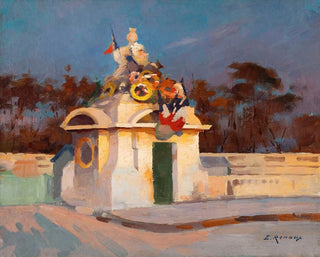 Statue of Strasbourg City at Place de la Concorde - Ernest Jules Renoux — artwork view