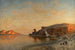 Evening in Egypt by the Nile at Gebel es-Silsila - Ernest Karl Eugen Koerner — artwork view