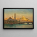 Istanbul Valide and the Süleymaniye Mosque - Ernest Karl Eugen Koerner — framed artwork on a wall