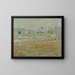 An Abandoned Farm - Ernest Lawson — framed artwork on a wall