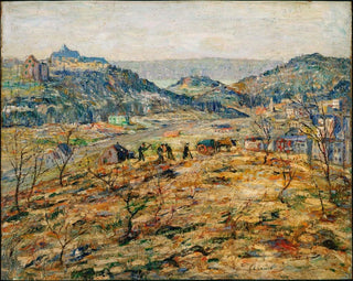 Urban Neighborhoods Painting - Ernest Lawson — artwork view
