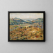 Urban Neighborhoods Painting - Ernest Lawson — framed artwork on a wall