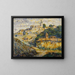 Sunset in Spain - Ernest Lawson — framed artwork on a wall