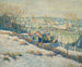 Winter on the Upper Harlem River - Ernest Lawson — artwork view