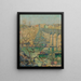 View of the Bridge - Ernest Lawson — framed artwork on a wall