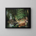 a Sunny Afternoon by the River - Ernest Louis Pichio — framed artwork on a wall
