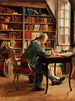 The Bibliophile - Ernest Meissonier — artwork view
