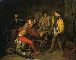 The guardroom - Ernest Meissonier — artwork view
