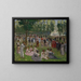 in the park - Ernest Quost — framed artwork on a wall