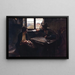 Sans pain et sans travail - Ernesto de la Cárcova — framed artwork on a wall