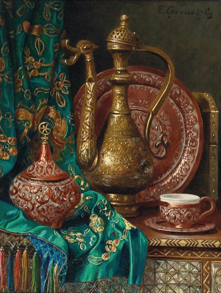 Oriental still life painting - Ernst Czernotzky — artwork view