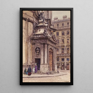 Ernst Graner - The gate of Saint Peters church in Vienna.webp