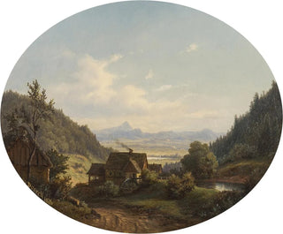Vallée de Sernitz - Ernst Gustav Doerell — artwork view