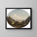 Vallée de Sernitz - Ernst Gustav Doerell — framed artwork on a wall