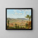 Vue d'une usine à St. Nadejda Labem - Ernst Gustav Doerell — framed artwork on a wall