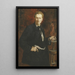Allan Österlind the artist - Ernst Josephson — framed artwork on a wall